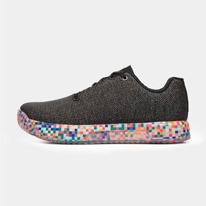 NOBULL Black Heather Pixel Trainer Shoes Nobull Sf Trainer + Low